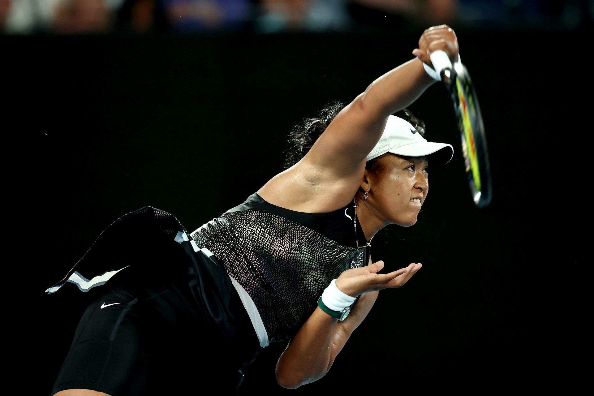 Naomi Osaka at the 2024 Australian Open - Getty Images