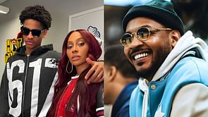 "Are you serious? I'm leaving" - La La Anthony stunned as Kiyan Anthony picks Paul George as GOAT over father Carmelo Anthony