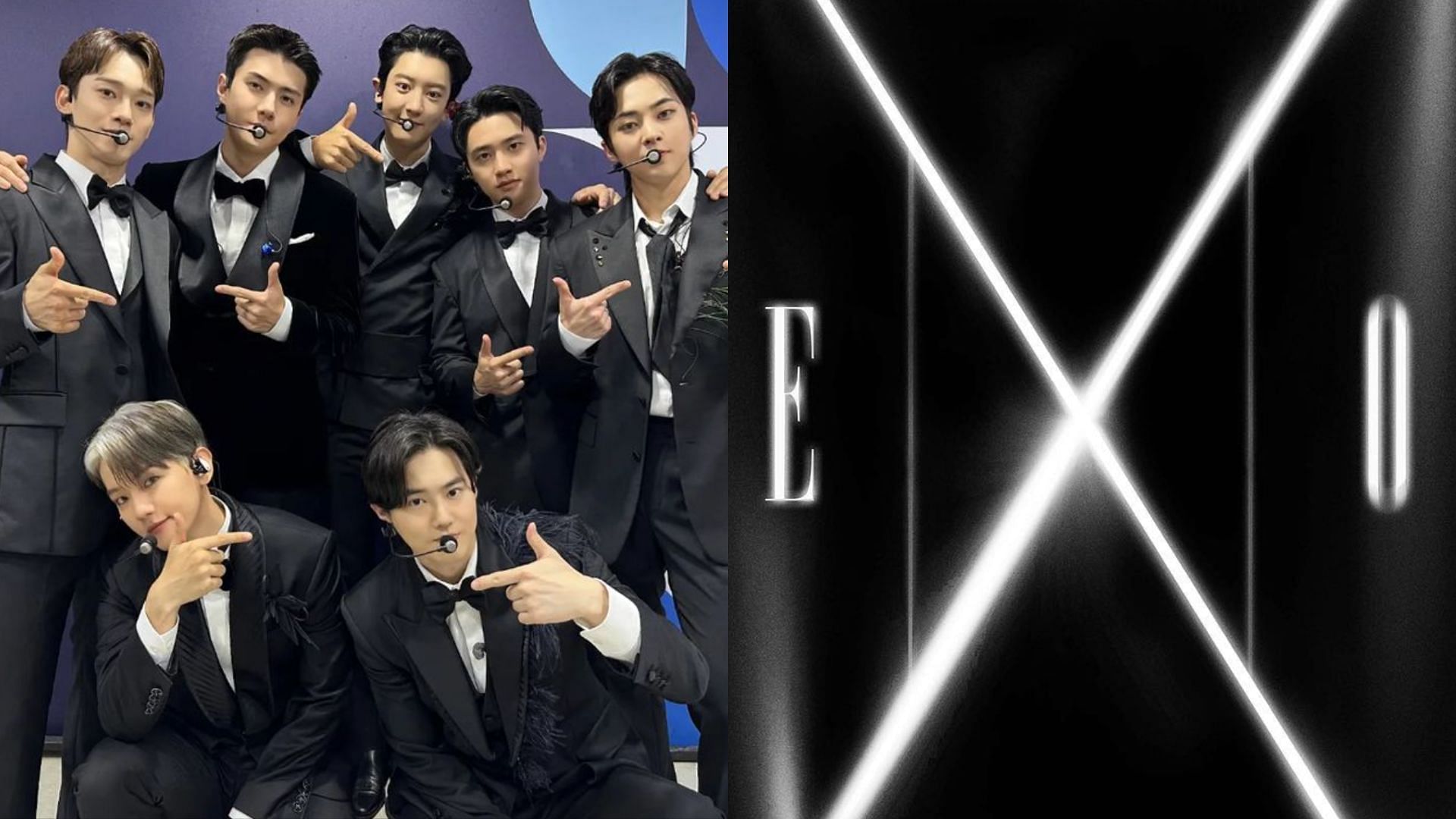 EXO members (Image via Instagram/@weareone.exo)