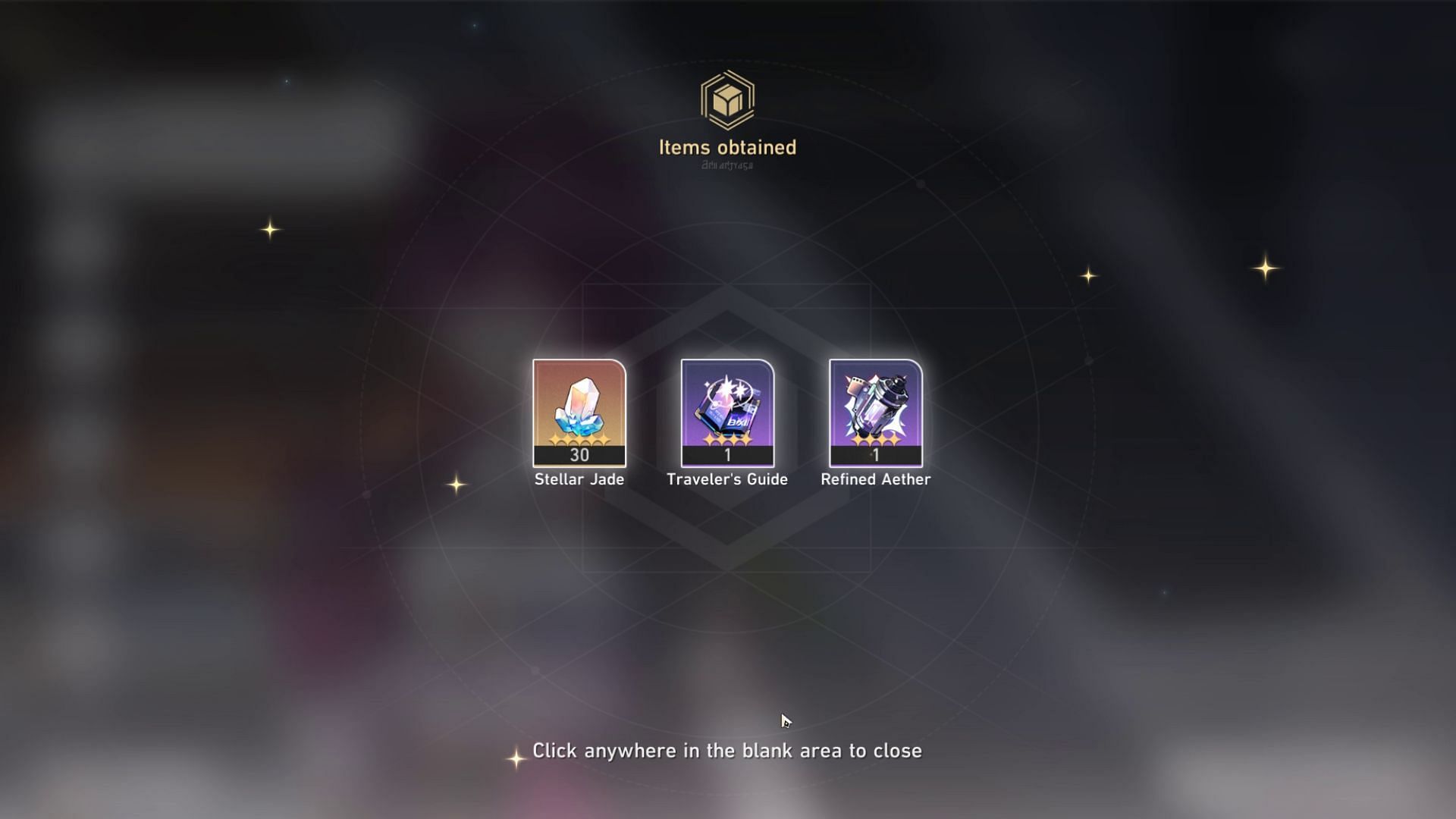 The rewards of the code (Image via HoYoverse)