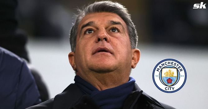 Barcelona held a meeting with Manchester City superstar's agent, Joan Laporta keen on signing star man - Reports