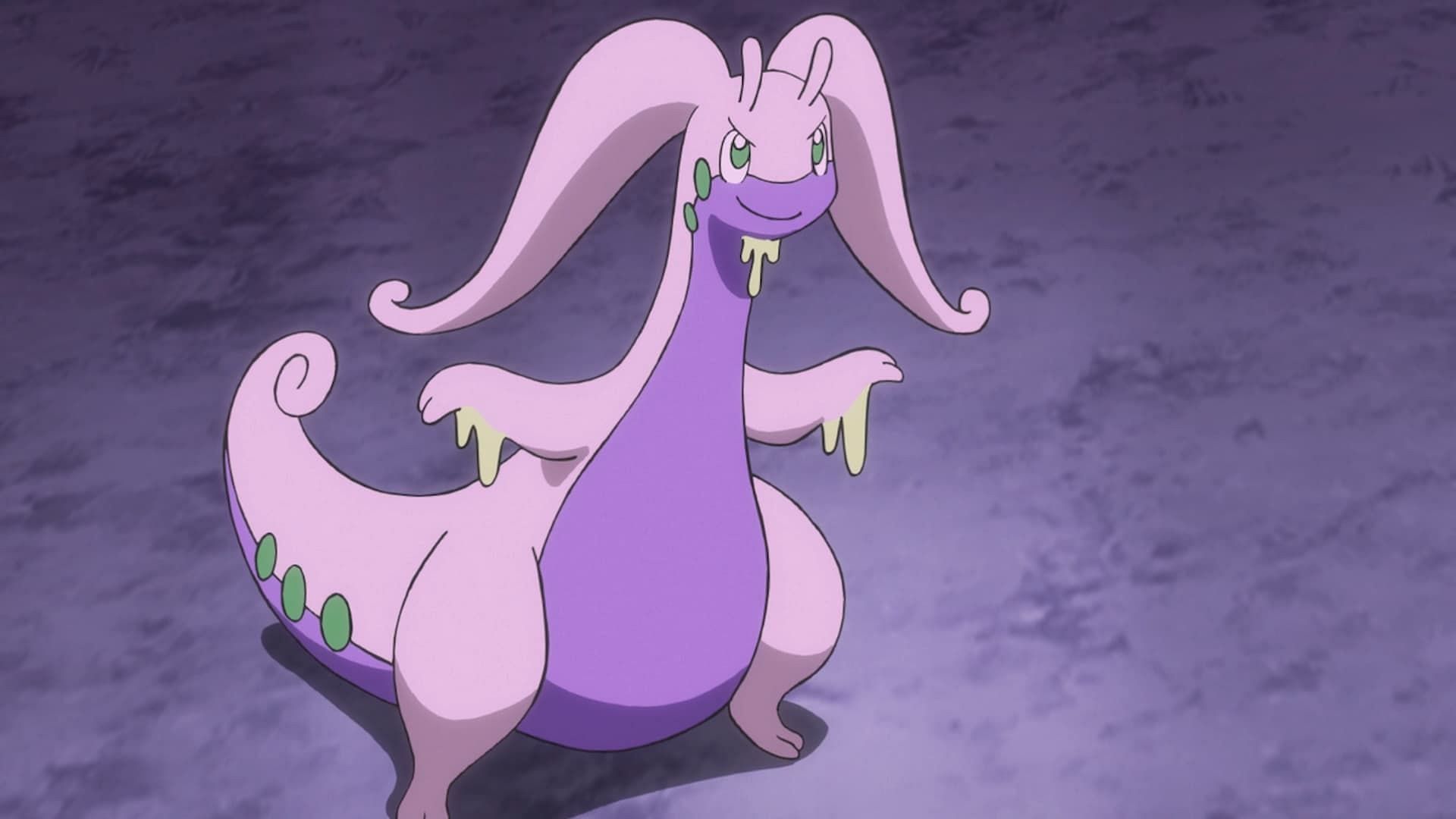 Goodra in the anime (image via The Pokemon Company)