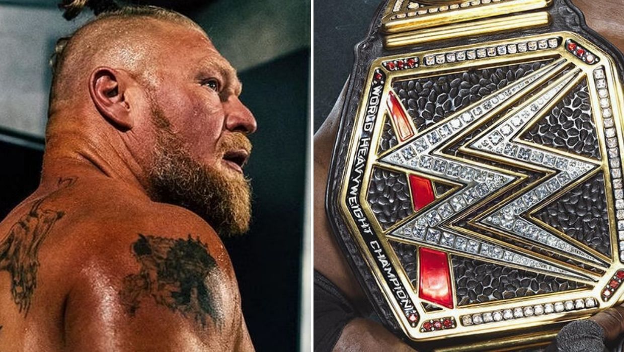 Brock Lesnar/ The WWE World Championship
