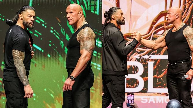 WWE दिग्गज The Rock भविष्य में Roman Reigns को दे सकते हैं धोखा, पूर्व वर्ल्ड हैवीवेट चैंपियन ने किया दावा