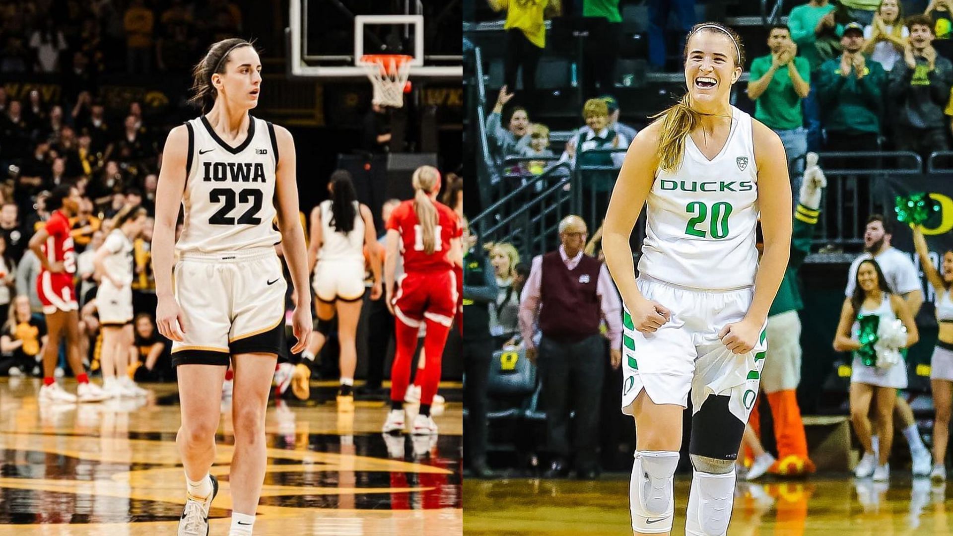 Caitlin Clark and Sabrina Ionescu 