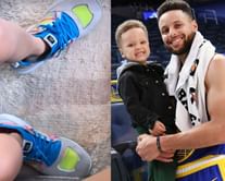 Ayesha Curry shares adorable sneak peek of Canon in Steph Curry’s $156 UA Flow Kicks