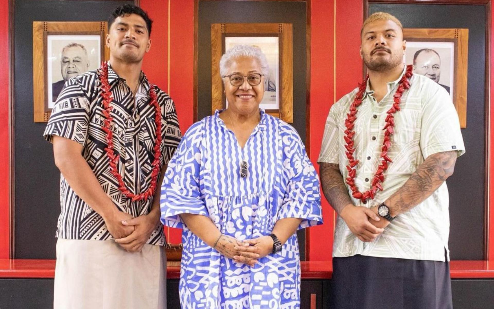 UFC fighters Junior Tafa (left) and Justin Tafa (right) [Photo Courtesy @junior.tafa on Instagram]