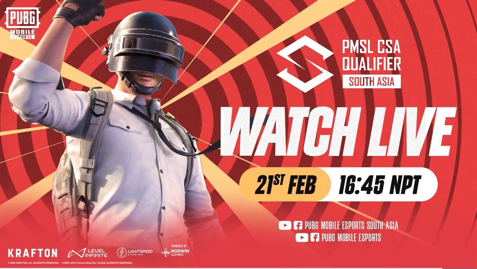 PMSL 2024 CSA South Asia Qualifier starts on February 21 (Image via PUBG Mobile)
