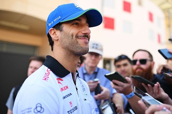 Daniel Ricciardo opens up on a potential rivalry against Yuki Tsunoda at Racing Bulls