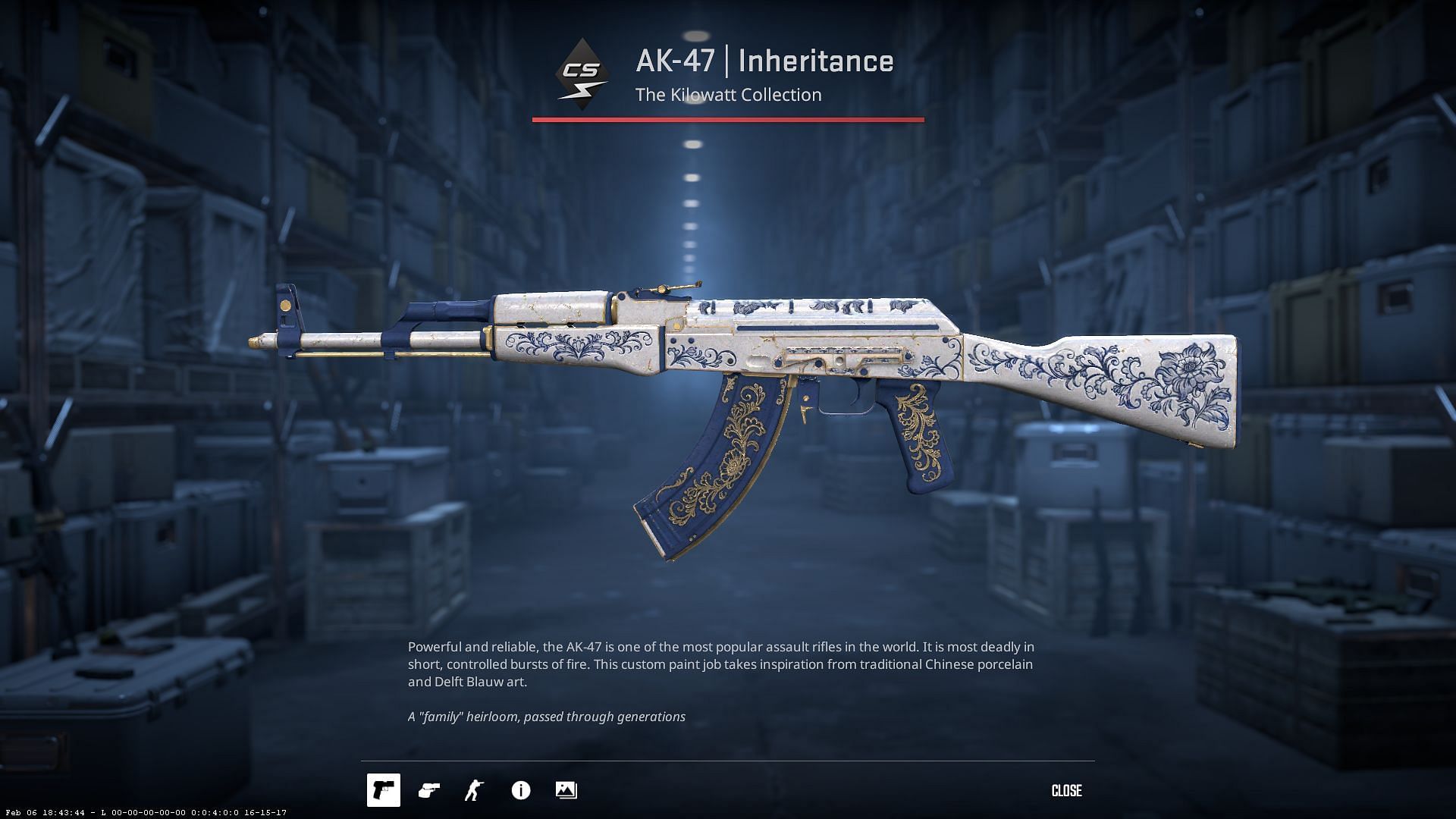 AK-47 Inheritance in CS2 (Image via Valve)