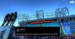 "All that money just to win Carabao Cup", "Worthless" - Fans react as Manchester United's 2023 squad named most expensive squad of all time
