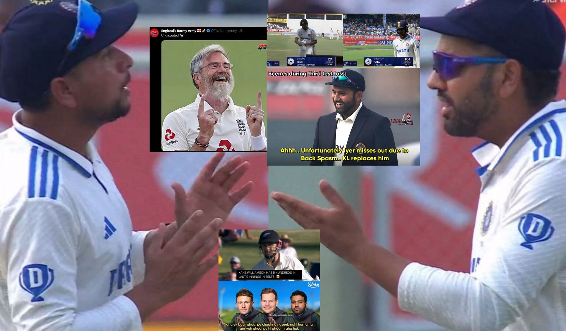 Fans react after day 3 of 2nd Test in Vizag. (PC: Jio Cinema)