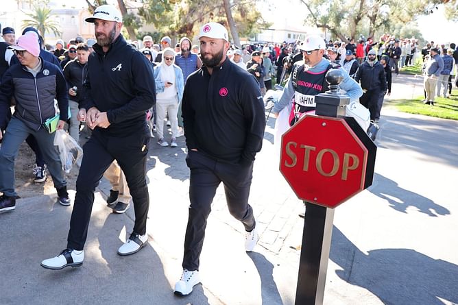 Watch: Dustin Johnson gifts his wedges to fans in parking lot at the 2024 LIV Golf Las Vegas