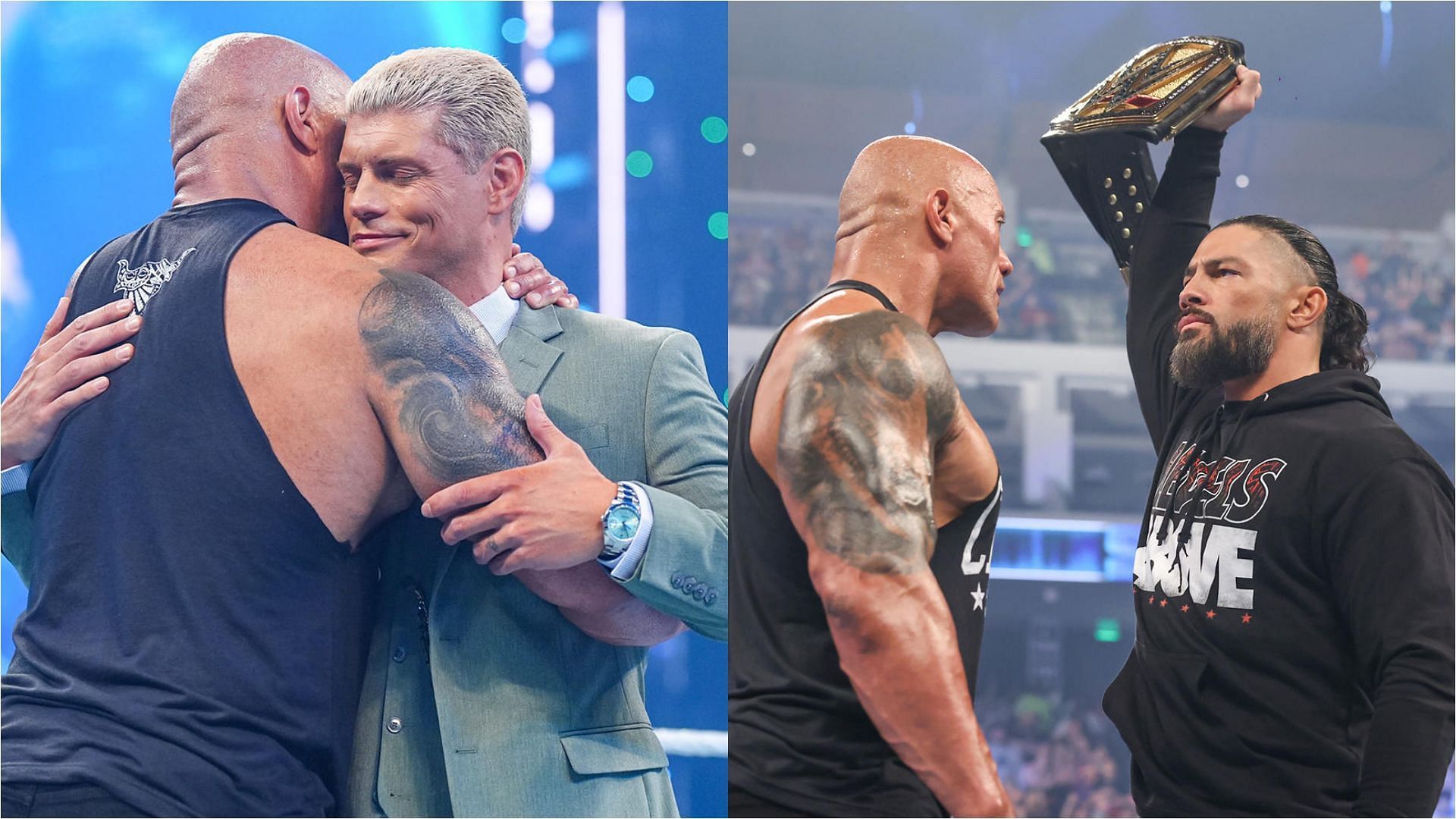 The Rock, Roman Reigns, and Cody Rhodes will be in the spotlight on Thursday