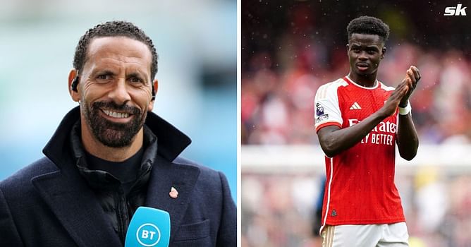 "Fantastic player, just not world class yet" - Rio Ferdinand makes cheeky Bukayo Saka comment while on a plane with Arsenal supporters
