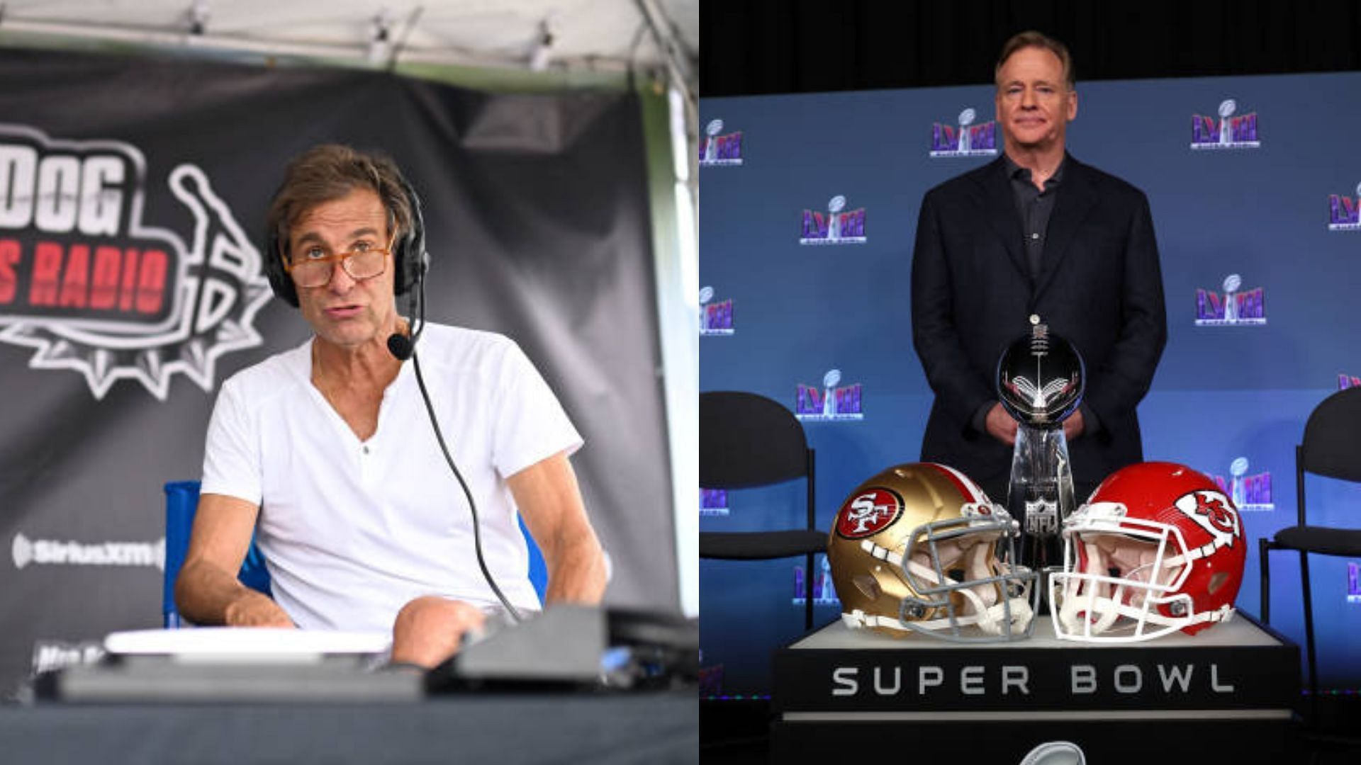Chris &quot;Mad Dog&quot; Russo is not pleased with Roger Goodell