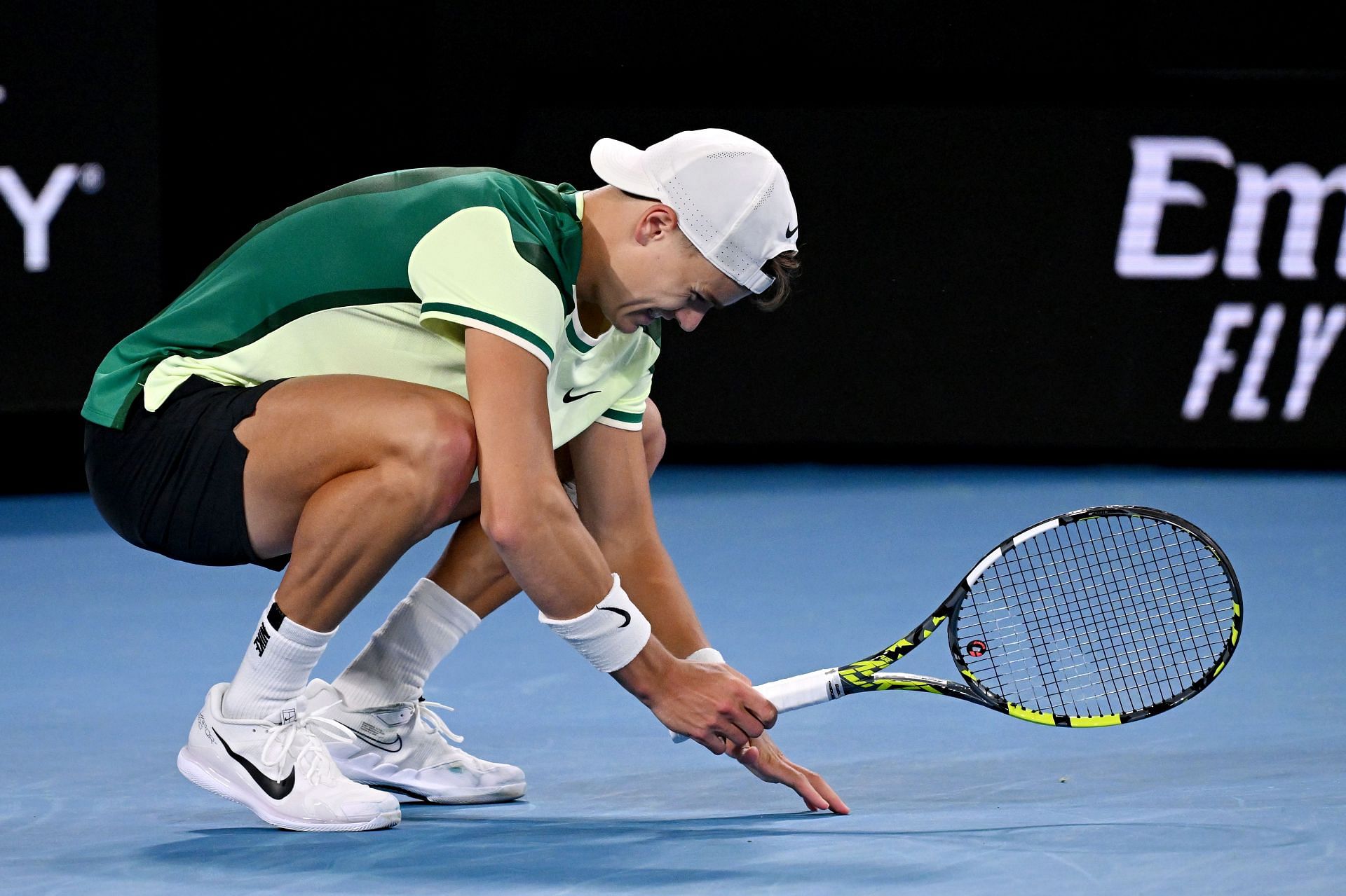 Holger Rune at the 2024 Australian Open - Day 5