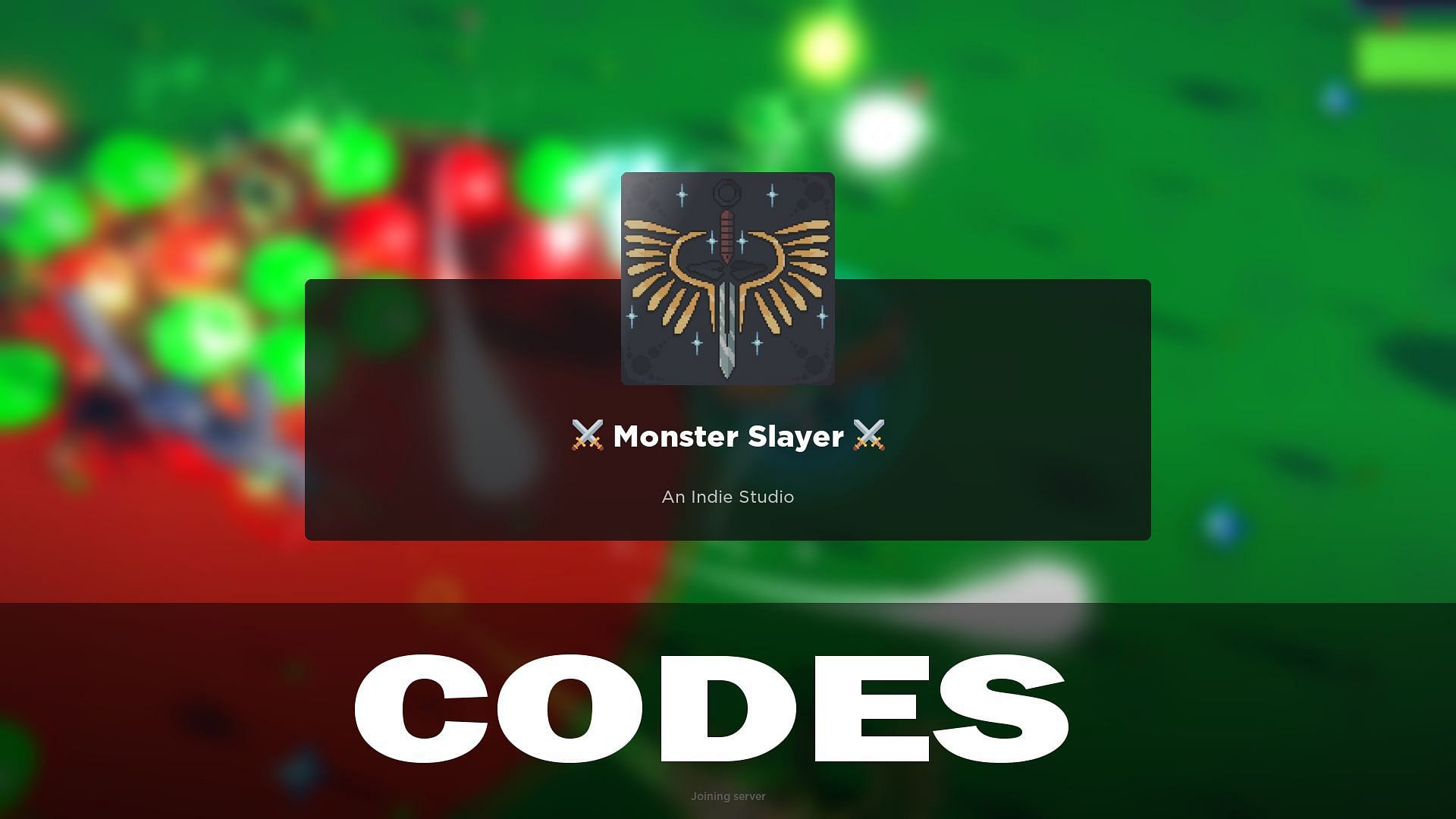 Monster Slayer codes