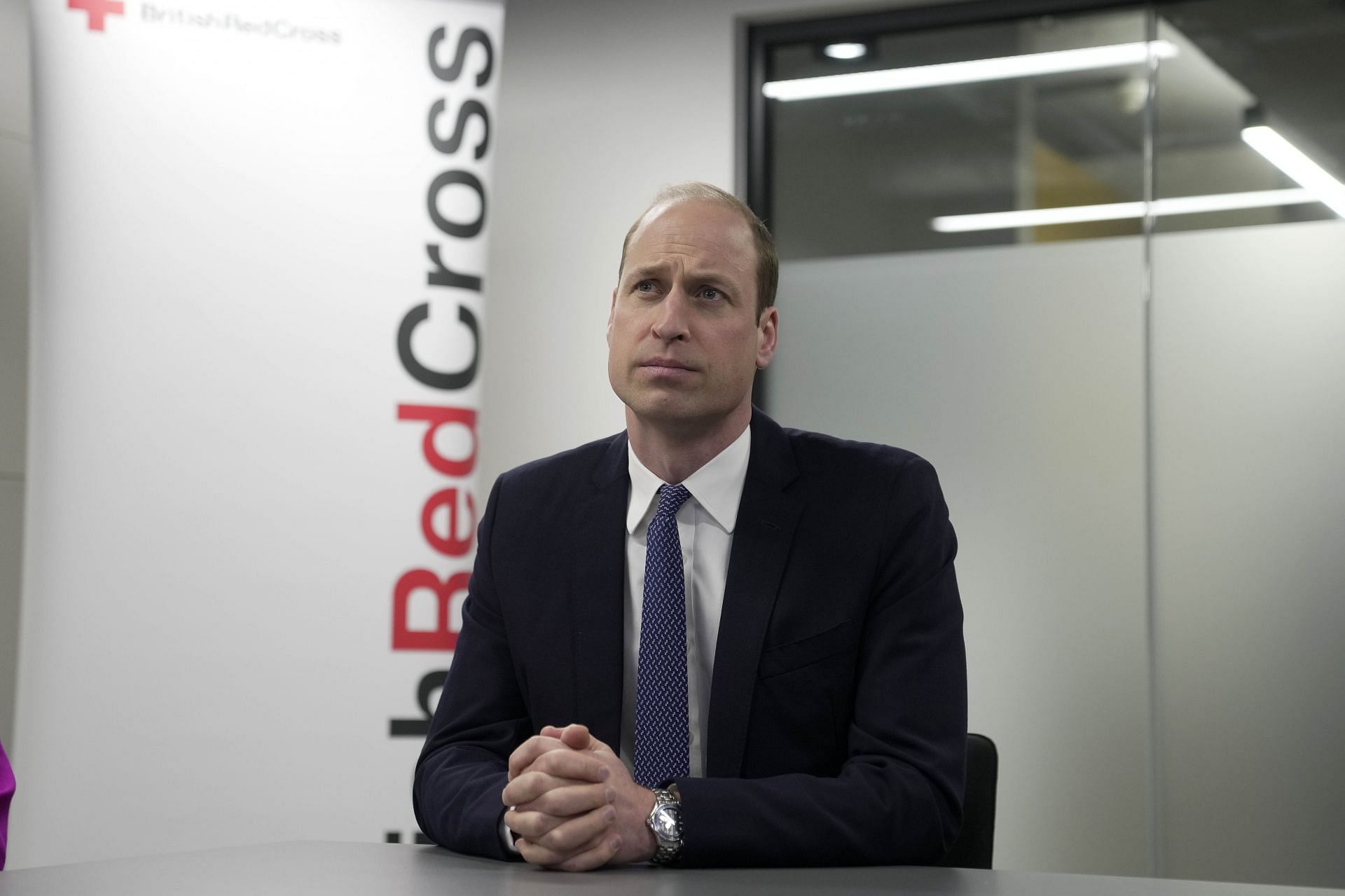 The Prince Of Wales Visits The British Red Cross