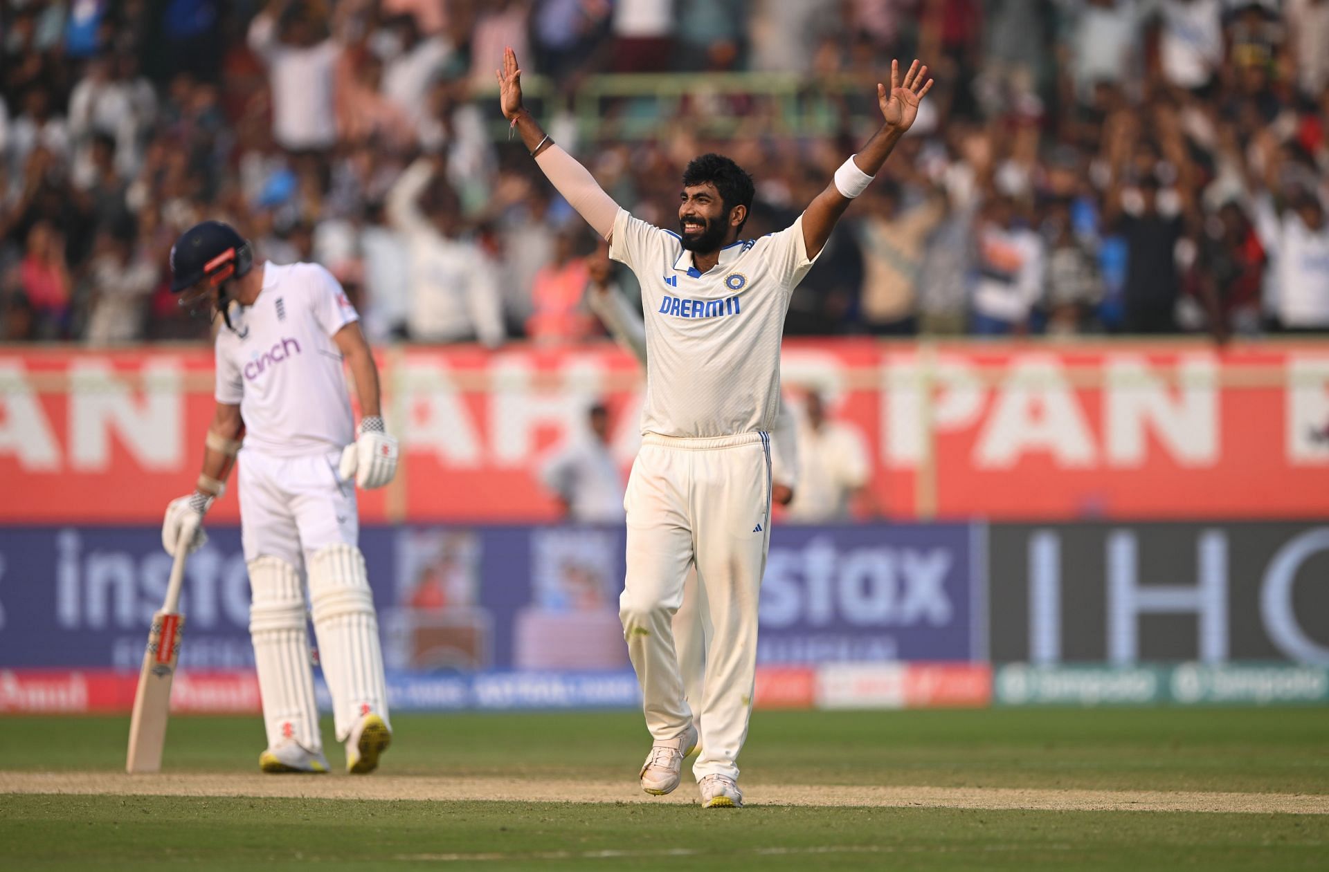 Bumrah single-handedly willed India to a dominant position on Day 2.