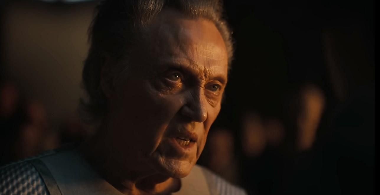 Christopher Walken as Emperor Shaddam (image via Warner Bros. Pictures)