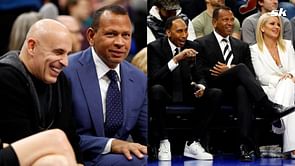 “Maybe he forgot his sunscreen” - Alex Rodriguez's tanned courtside presence at Timberwolves' game sparks fans frenzy