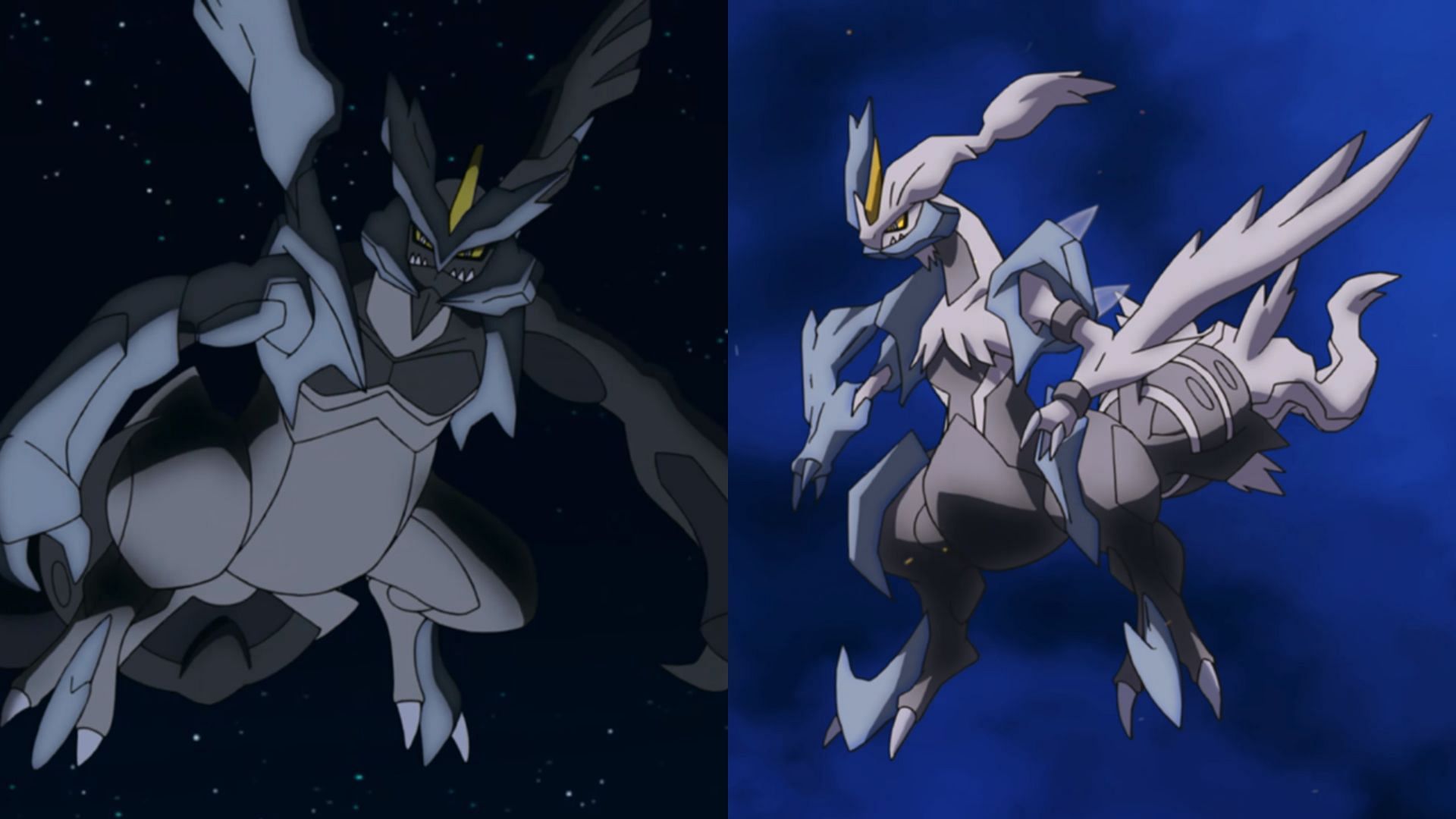 Kyurem fusions in the anime (Image via The Pokemon Company)