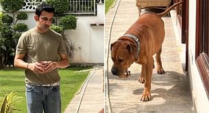 [Picture] “Coming back home will never be the same” – Gautam Gambhir mourns the loss of his beloved pet