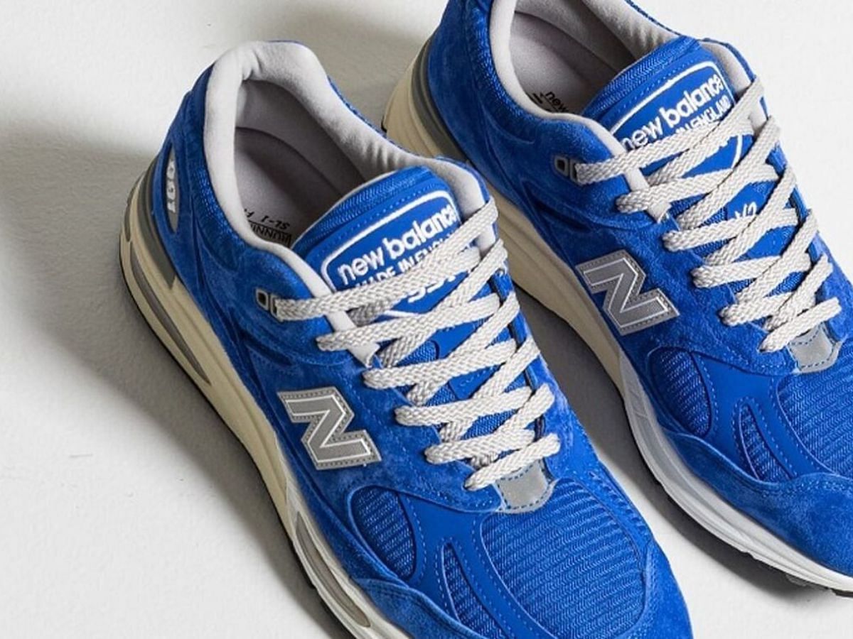 New Balance 991v2 Made in UK &ldquo;Blue&rdquo; sneakers 