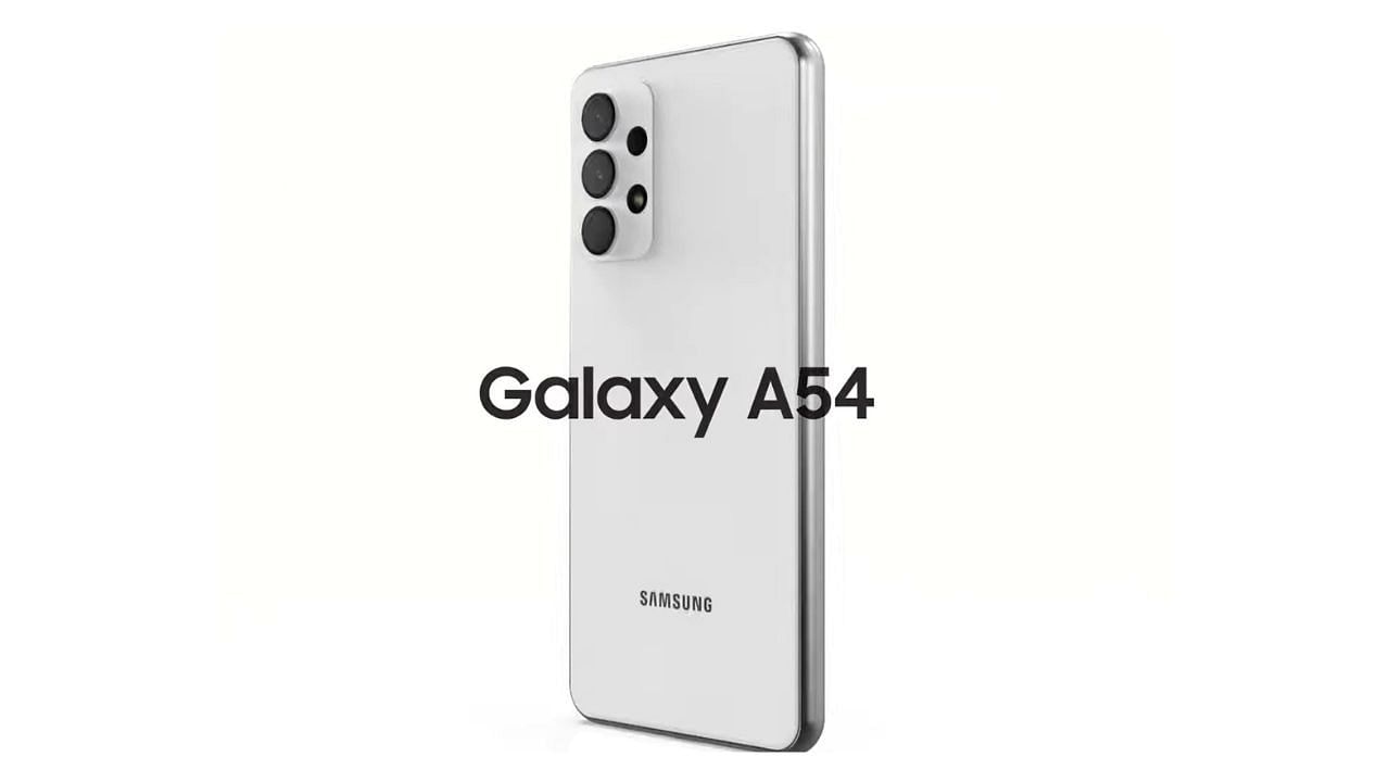 The Samsung Galaxy A54 has a triple camera setup at the back (Image via Samsung)