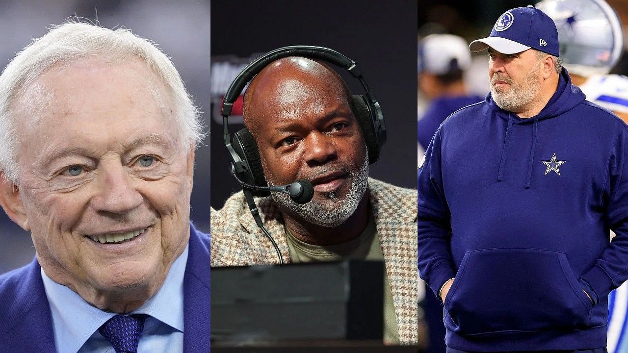 Jerry Jones, Emmitt Smith, and Mike McCarthy