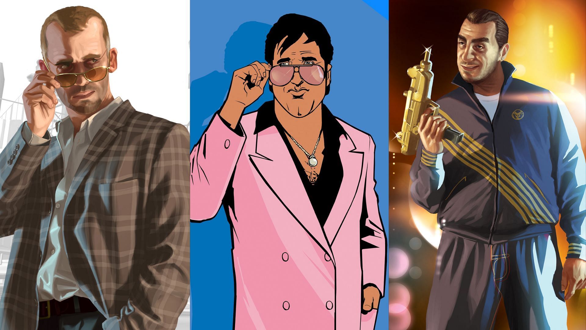 GTA titles have some of the best characters in gaming (Images via Rockstar Games)