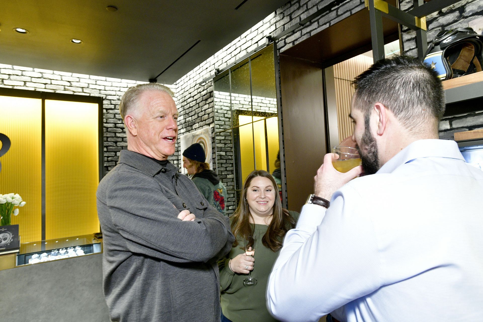 Breitling Boutique Garden City Grand Opening With Ambassador Boomer Esiason