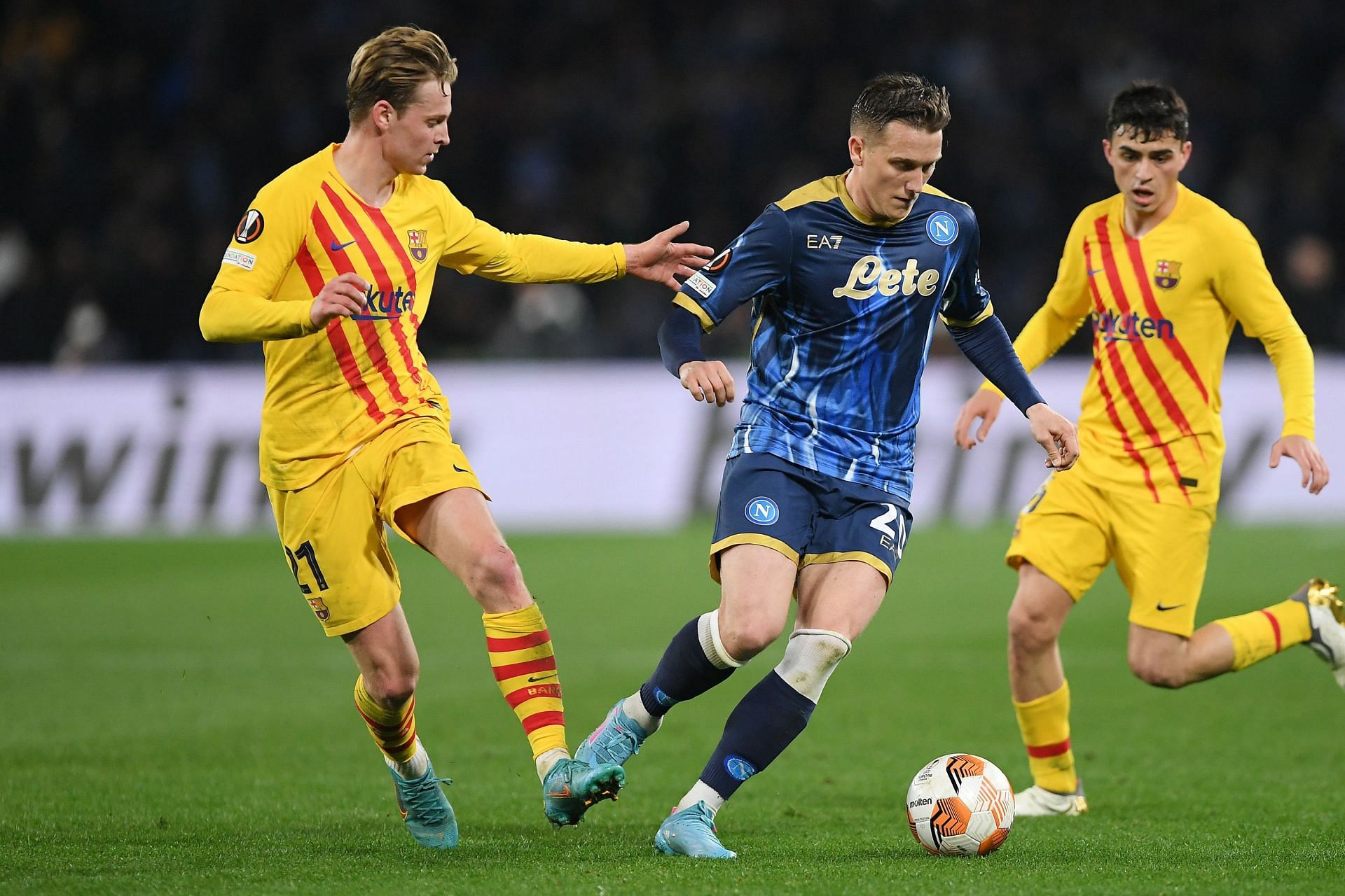 SSC Napoli v FC Barcelona: Knockout Round Play-Offs Leg Two - UEFA Europa League