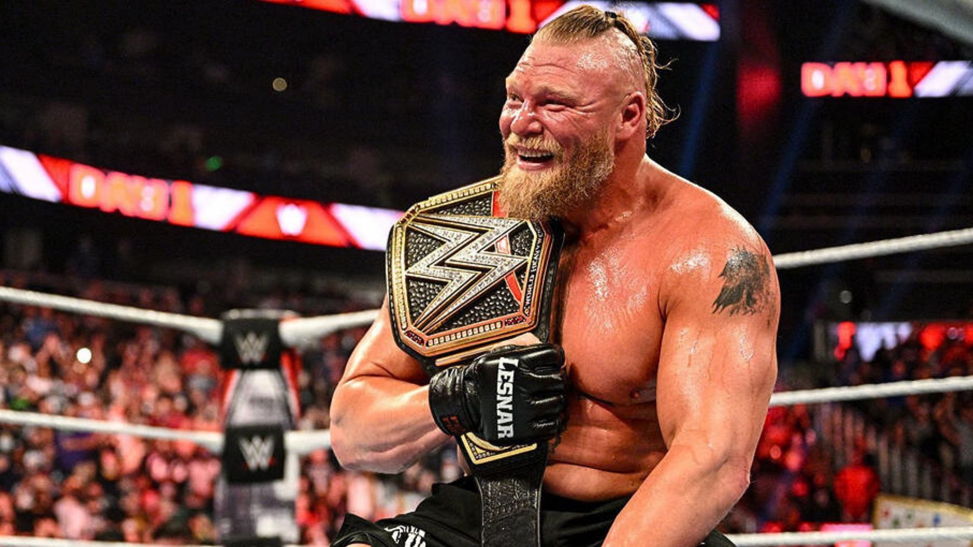 Brock Lesnar at WWE Day 1 2022!