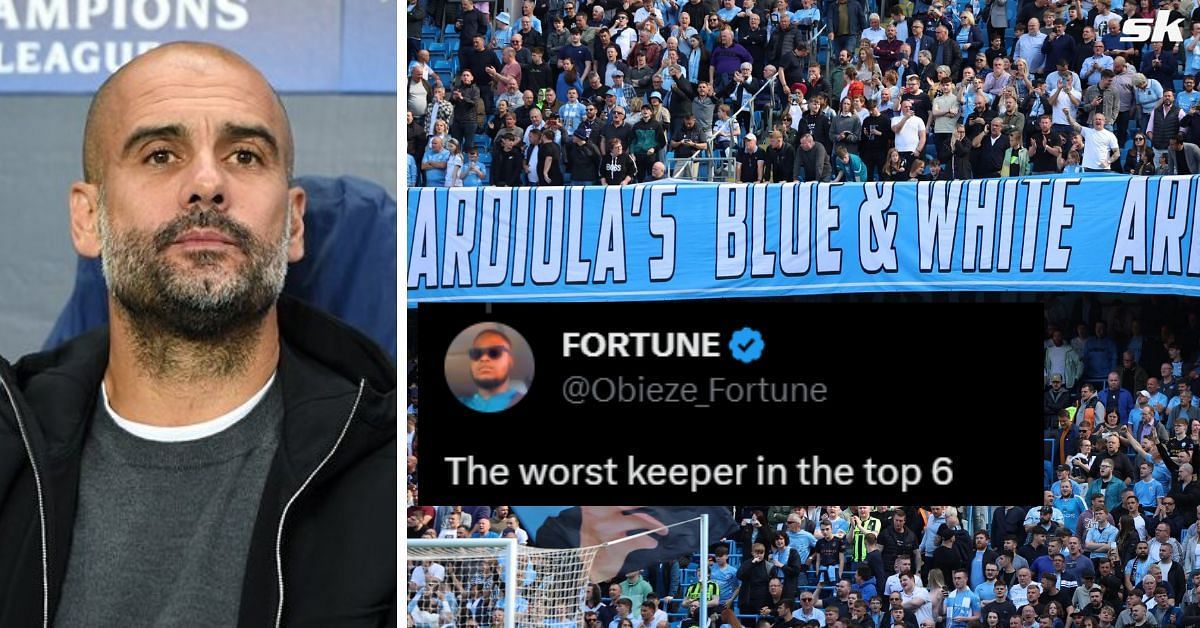 Fans take aim at Ederson after his shocking error in Manchester City