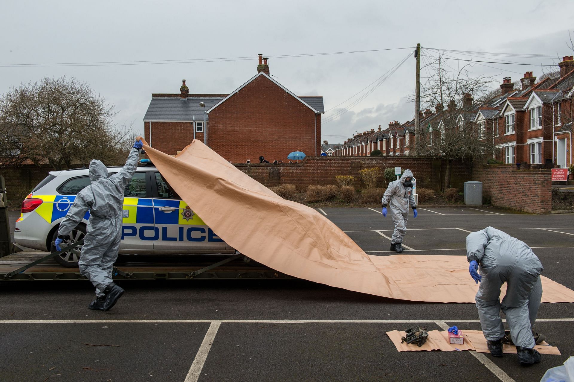 British Army Deployed To The Scene Of Spy