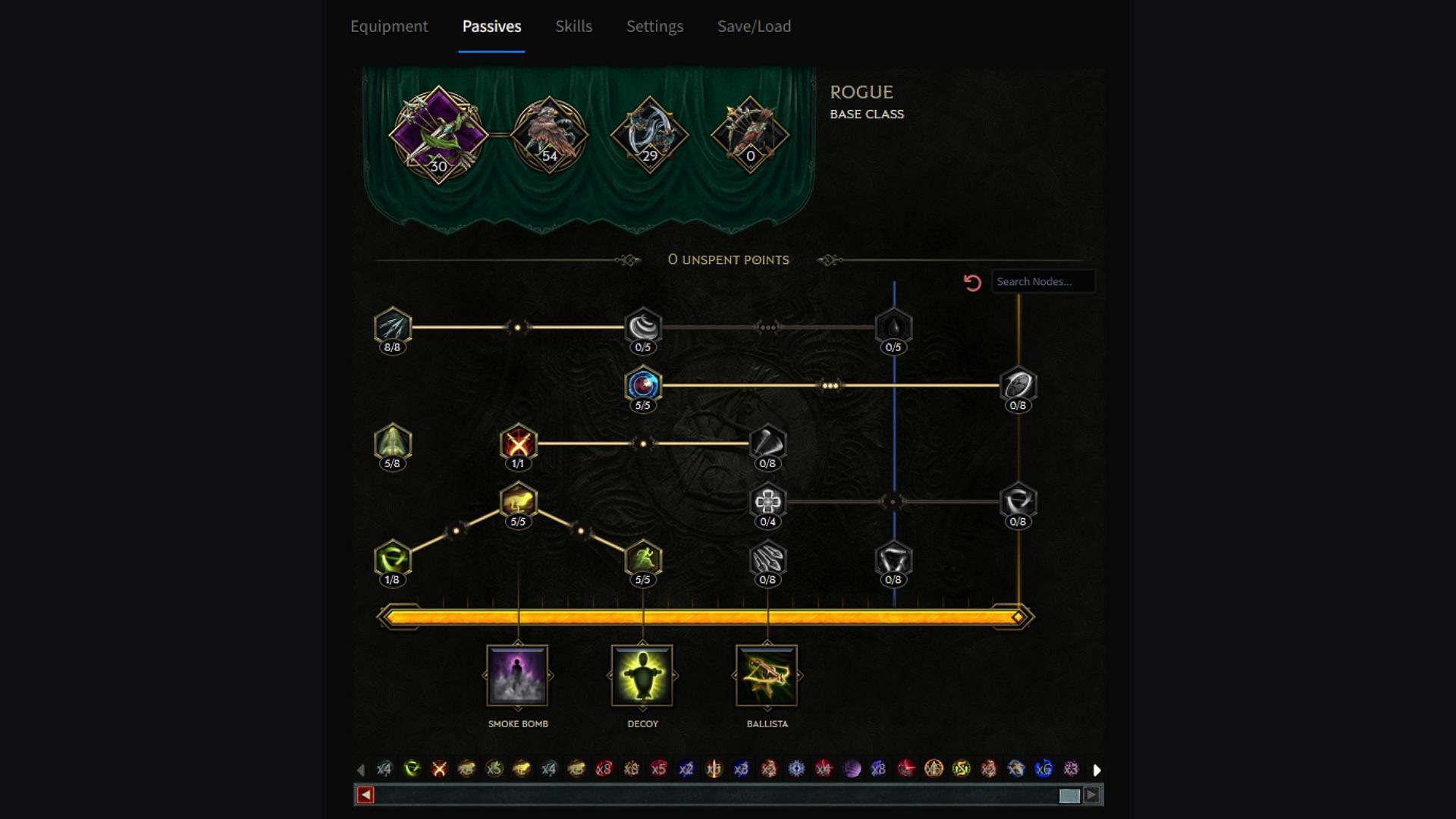 Passives to prioritize for the best Falconer build (Image via Eleventh Hour Games/ maxroll.gg)