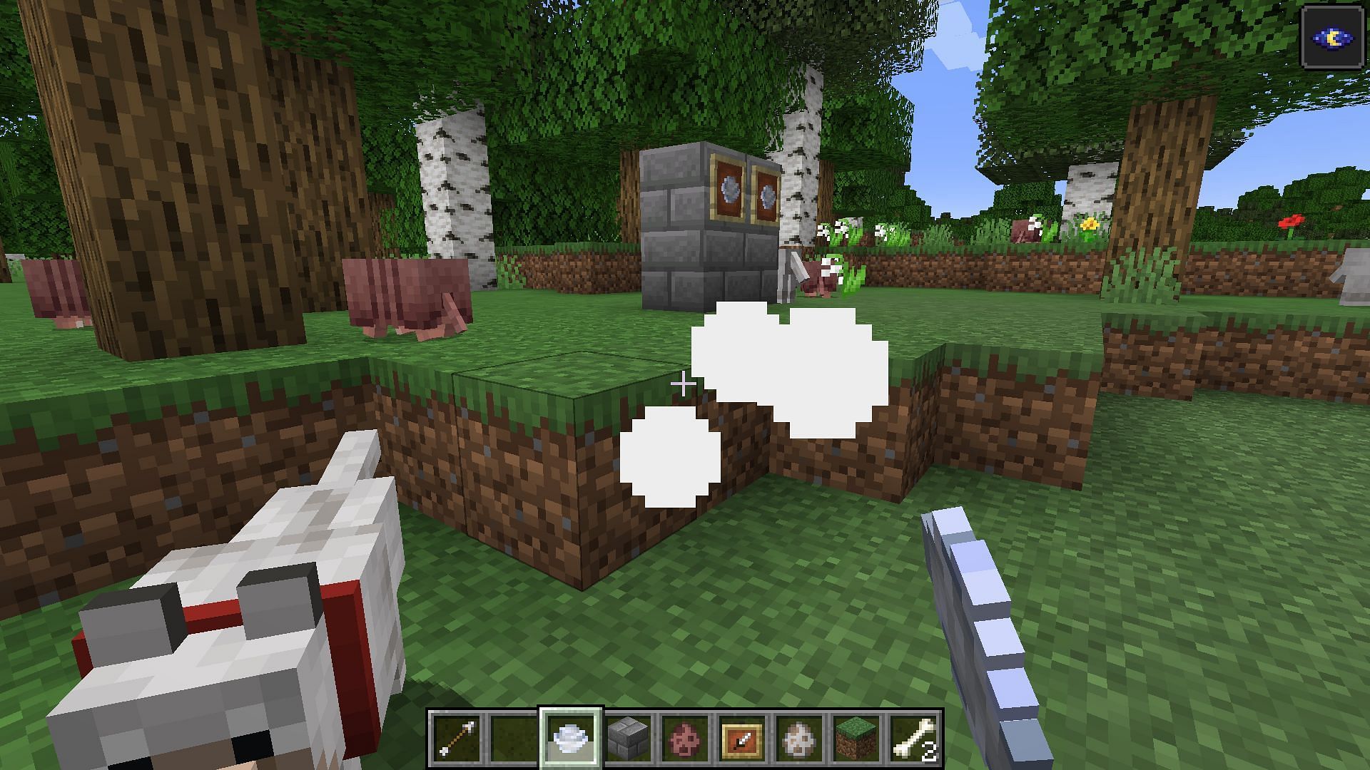 Wind charge added in snapshot 24w06a (Mojang Studios)