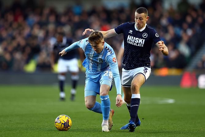 Coventry City vs Millwall Prediction and Betting Tips | February 11th 2024