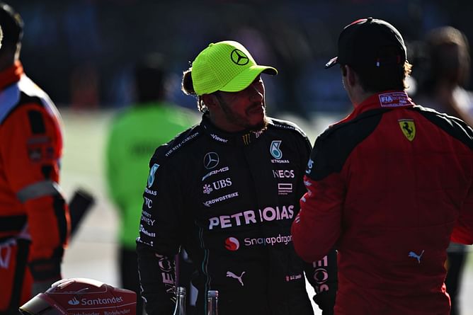 Lewis Hamilton's arrival was amongst the key factors in Charles Leclerc extending his Ferrari contract - Reports