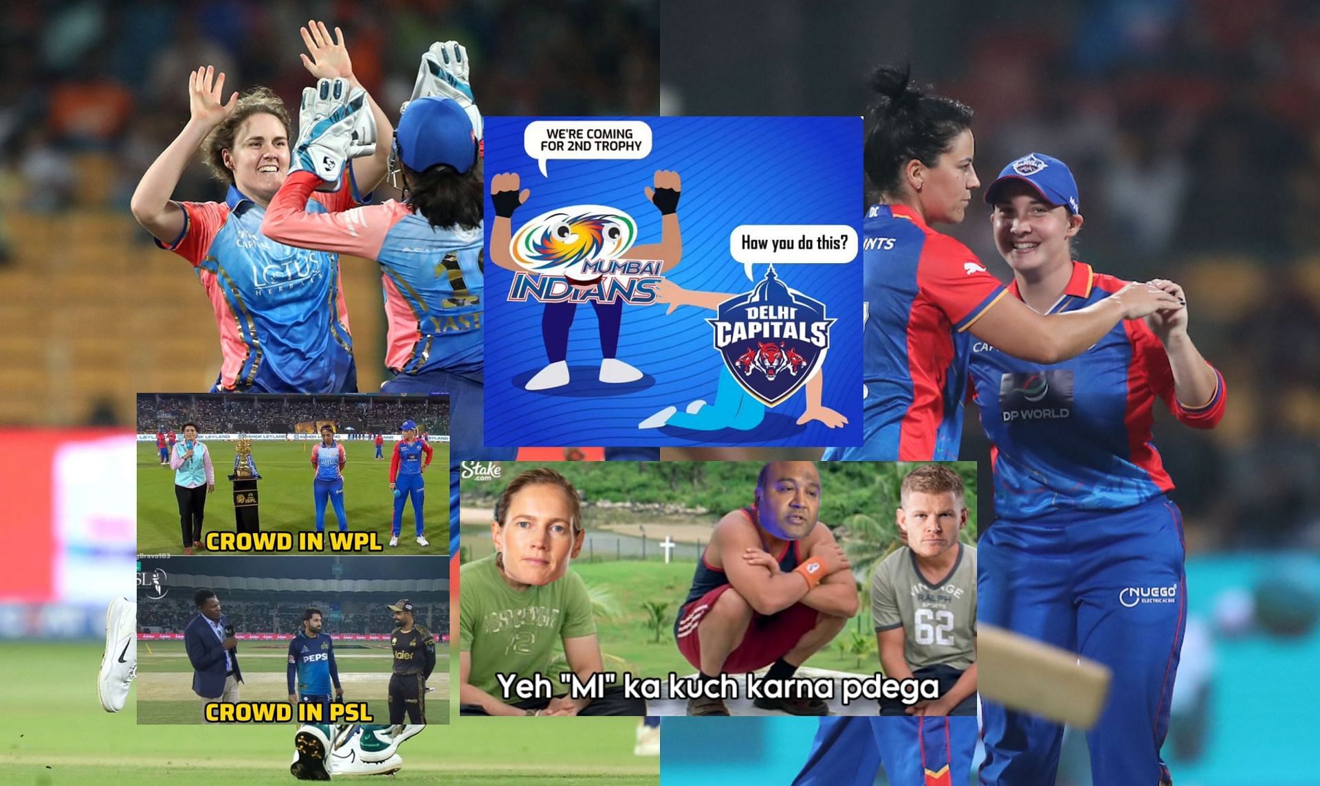 Top 10 funny memes from the latest WPL match.