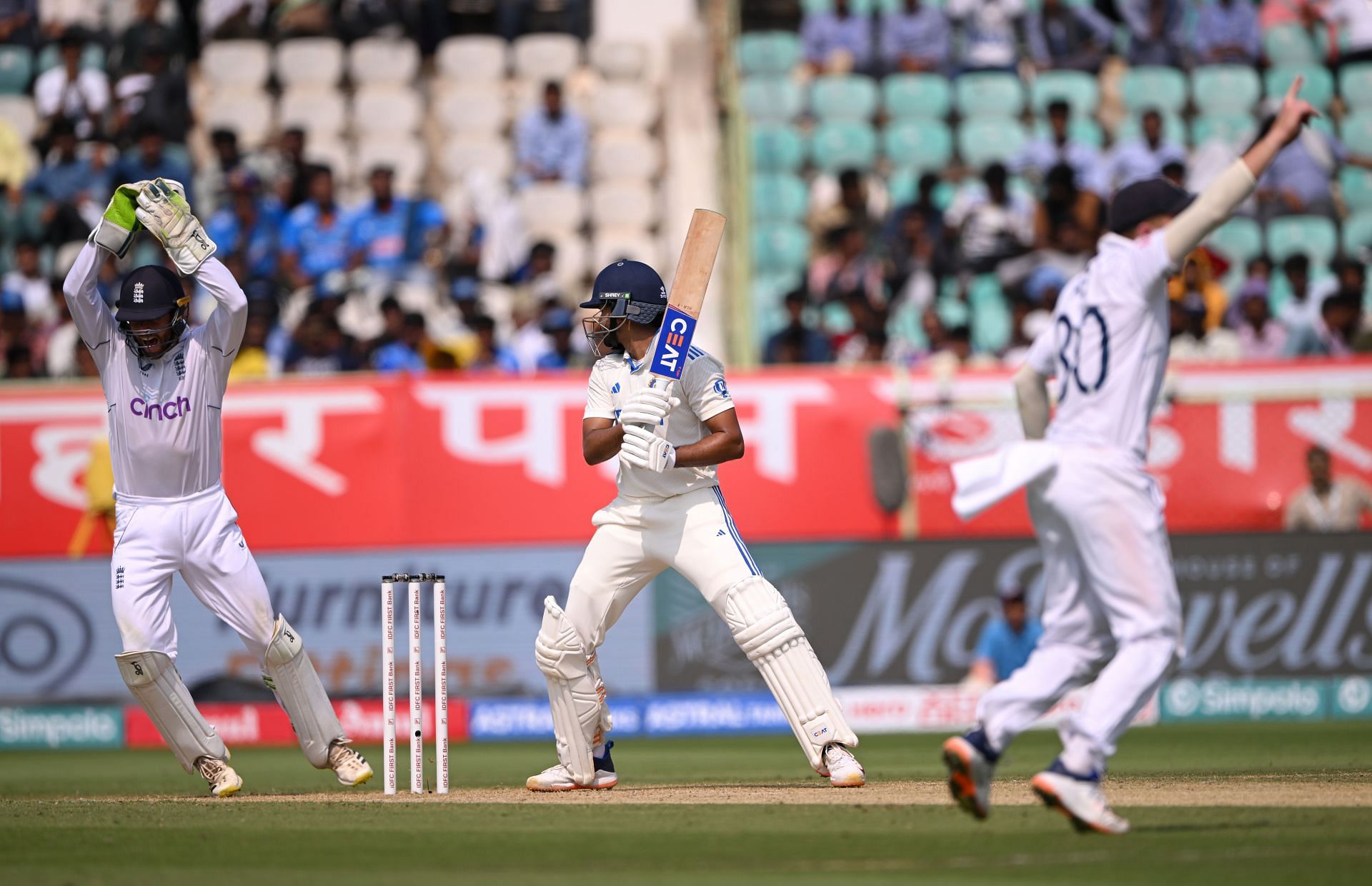 The Indian batters have struggled against the England spinners. [P/C: Getty]