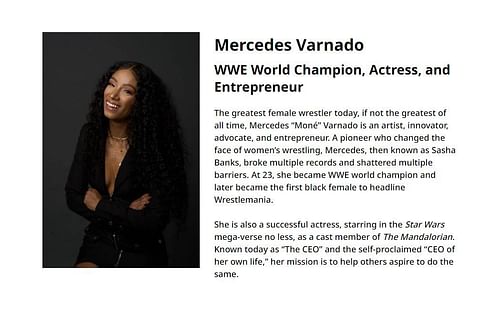 Mercedes Varnado's profile on Crunchyroll's Anime Awards website