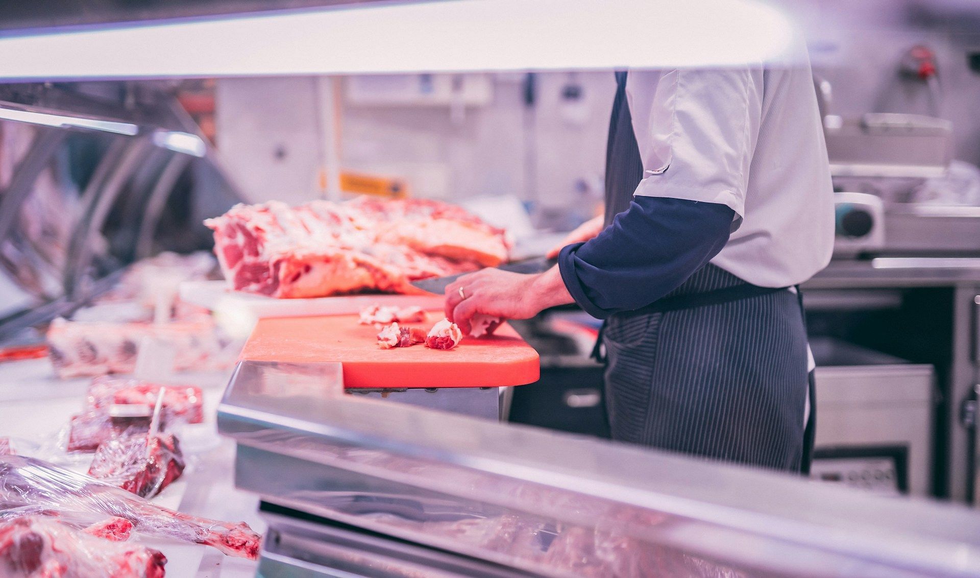 A representative image of a butcher. (Image via Unsplash)