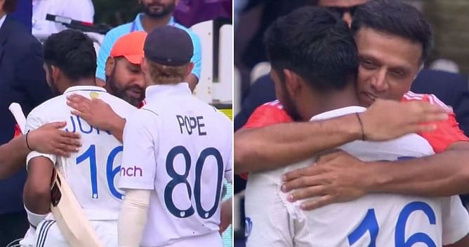 IND vs ENG : रांची टेस्ट के हीरो ध्रुव जुरेल ने खास अंदाज में रोहित शर्मा और राहुल द्रविड़ का जताया आभार