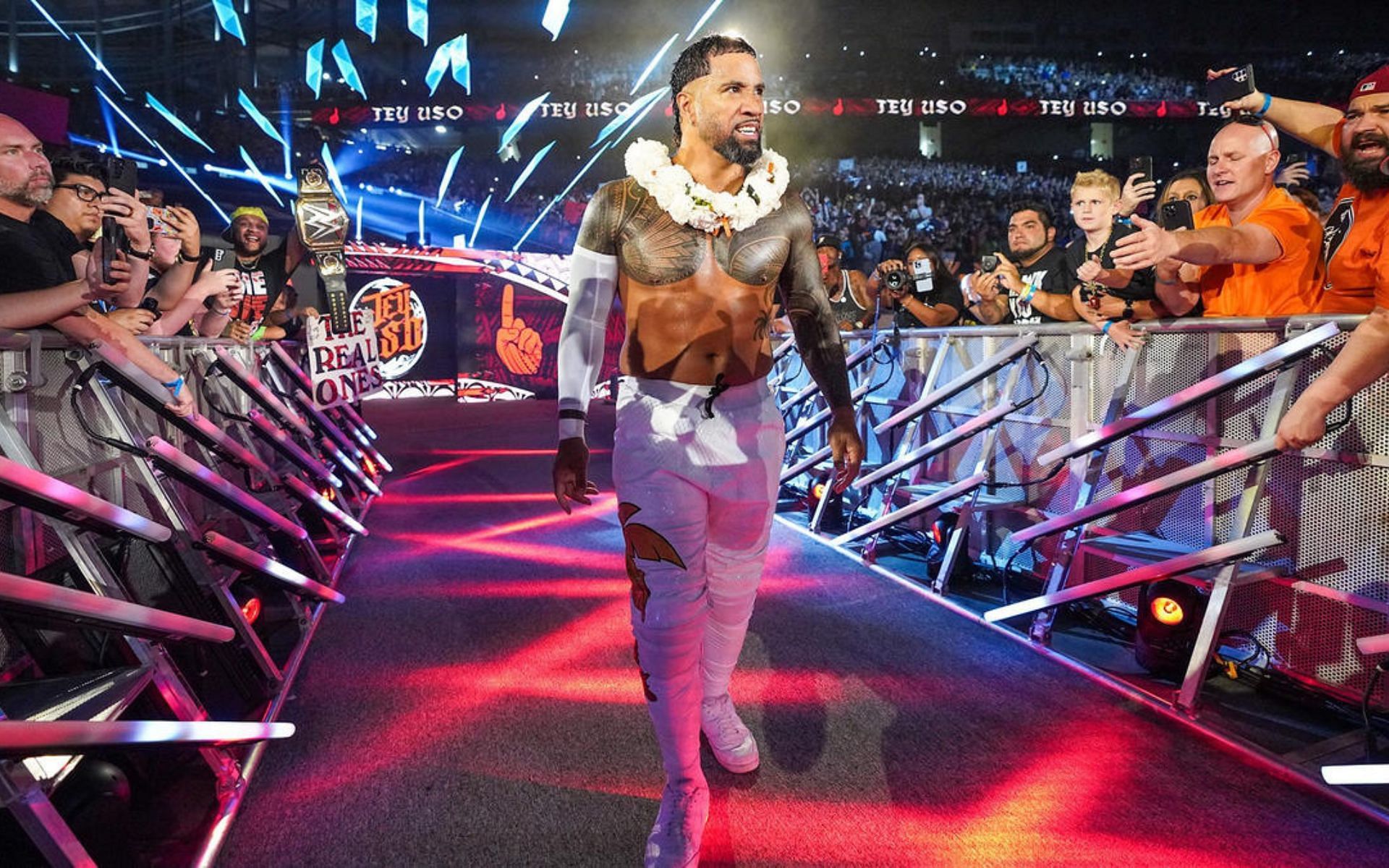 Main Event Jey Uso could face The Rock en route to WrestleMania.