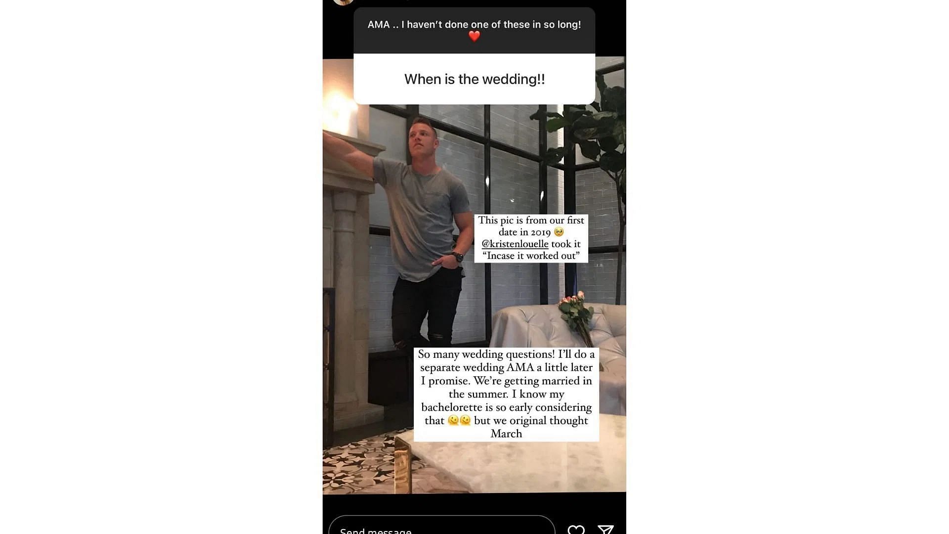 Olivia Culpo gives details on a possible wedding date with Christian McCaffrey