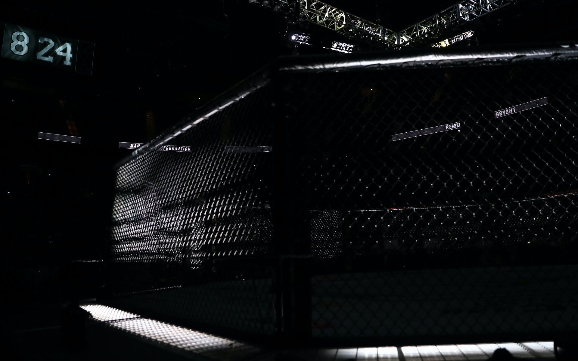 MMA referee suspended after pushing fighter [Image via: Getty Images]