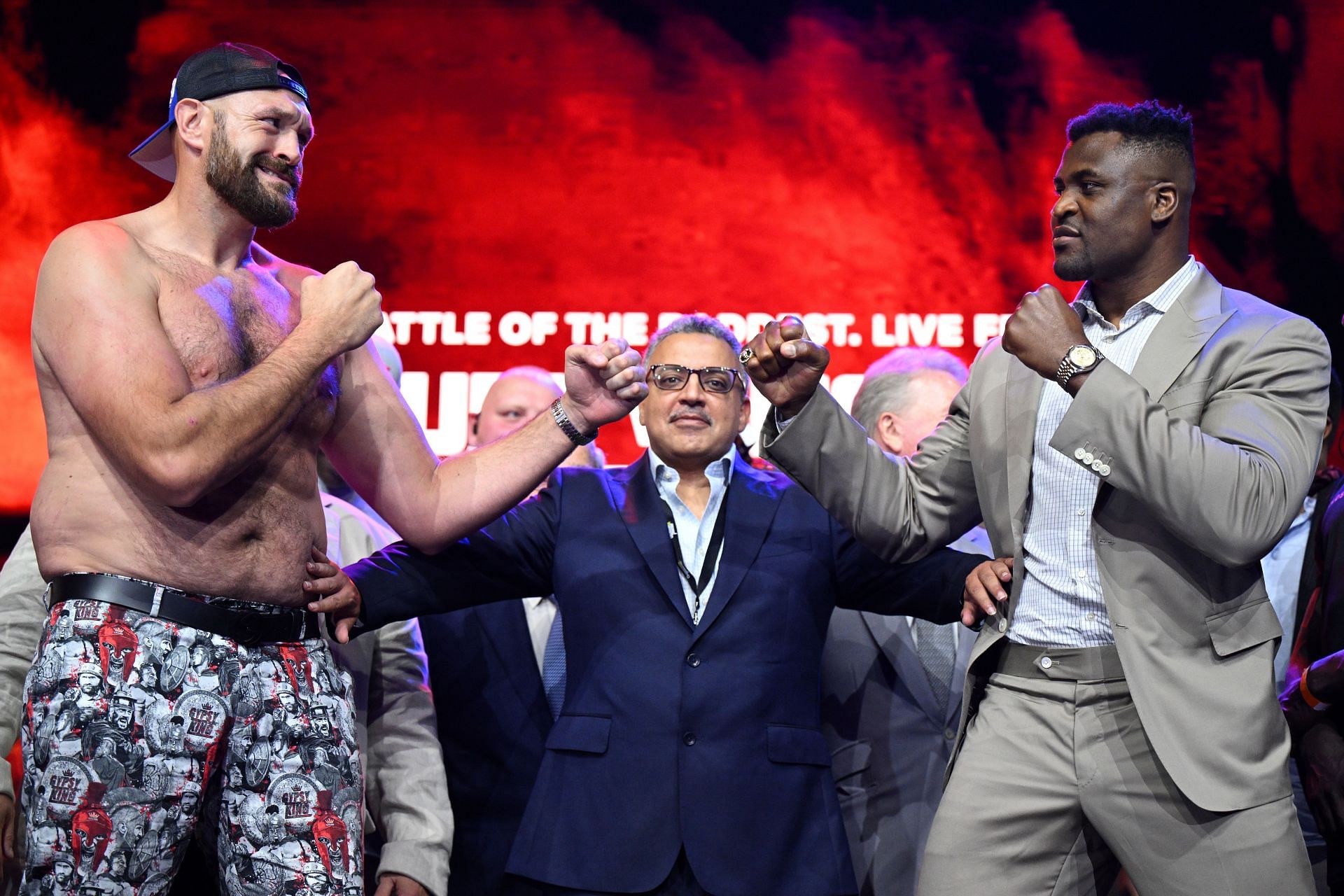 Tyson Fury v Francis Ngannou Press Conference